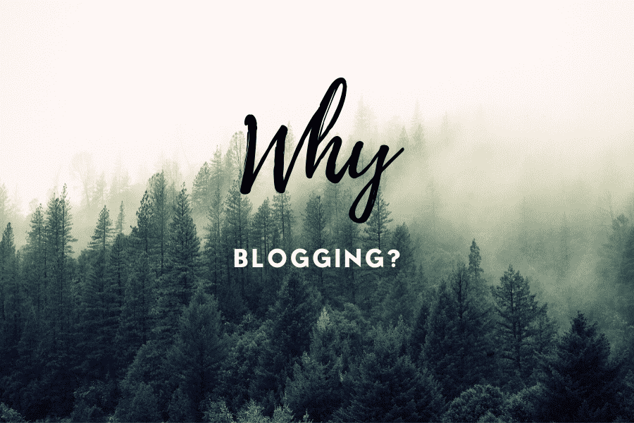 Tại sao tôi viết blog?